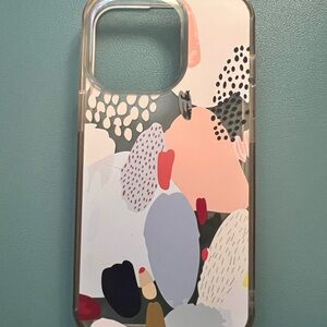 Red and Pink Abstract iPhone Case with Matte Finish  - iPhone 13 PRO